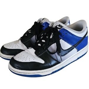 Nike Boy's 6.5Y Dunk Low Top Game Royal Gradient Fade Shoes Women's 8 HJ9209-400